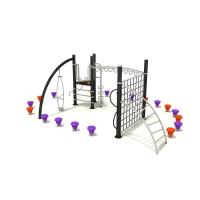 Équipement extérieur adulte de santé physique de gymnase de jungle pour le parc d'attractions