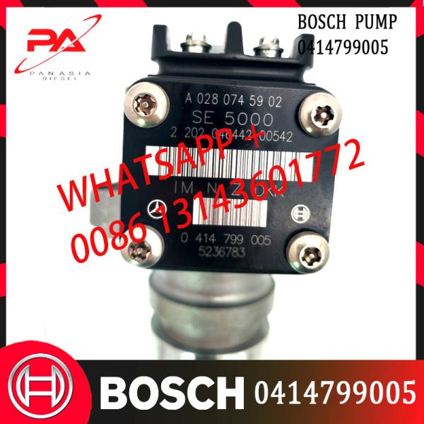 A bomba diesel 0414799005 da injeção de BOSCH para MERCEDES BENZ RENOVA