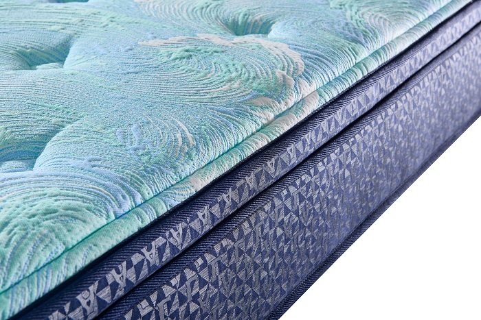 Individually Wrapped Europe Top Pocket Spring Mattress With Latex Violet Rebound Foam