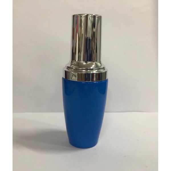 Стеклянная косметическая сливк стекла бутылок лосьона/бутылок насоса разливает косметическую упаковку по бутылкам