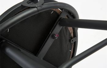 Табуретки металлического стержня Бакрест коммерчески с кожаными местами/выдолбили - вне конструируйте