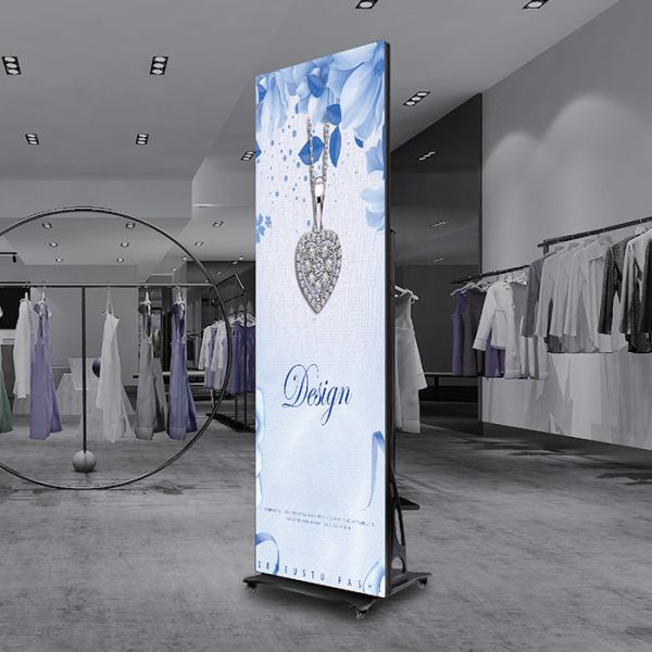 Умный дисплей плаката СИД P1.9, портативная коммерчески толщина экрана 2.5cm СИД