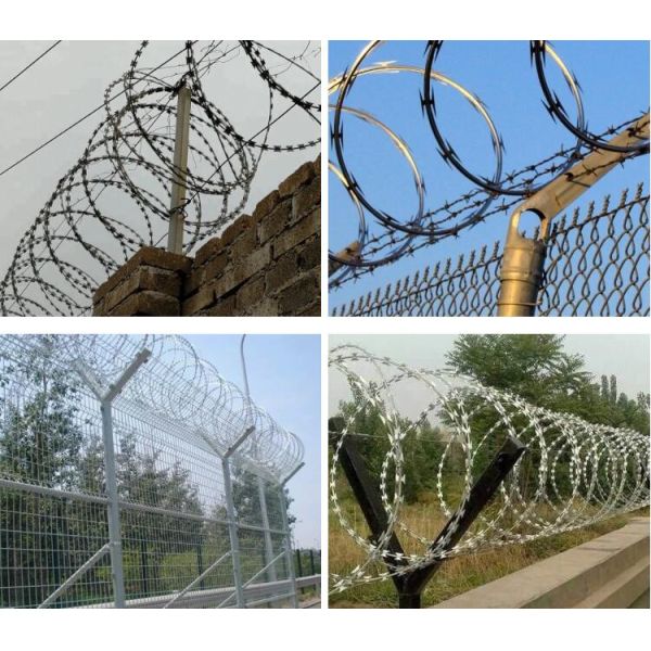 Горячий гальванизированный провод бритвы острый высокопрочный для места БТО безопасностью - 22