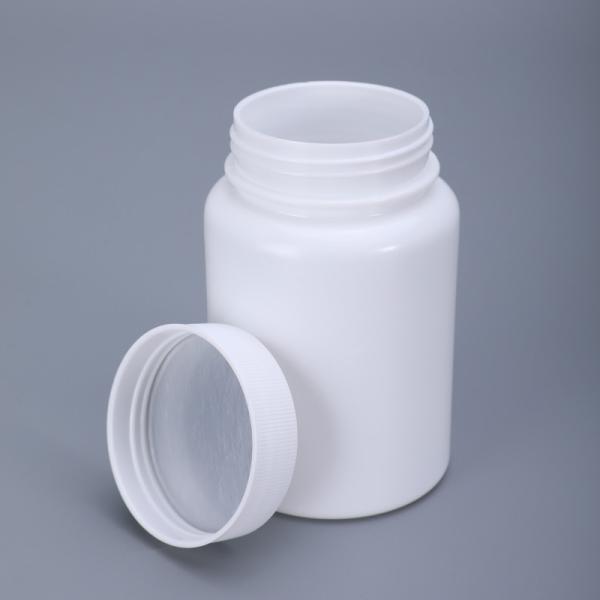 Acceptable Customer's Logo 200ml White Empty Plastic Pill Bottles for Medicine Capsules