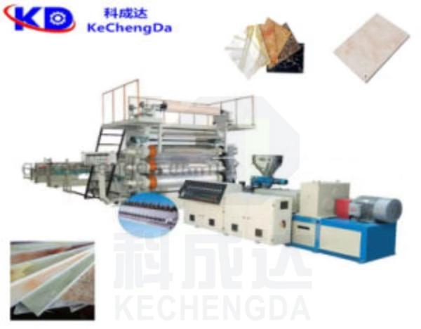 UV Coated SJSZ80 Pvc Ceiling Production Line Pvc Wall Panel Making Machine Interior Wall Pvc Profile