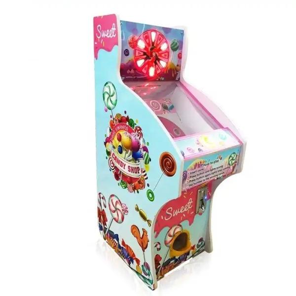 OEM Coin Operated Kiddie Ride Coin Pusher Lollipop Vending Game Machine