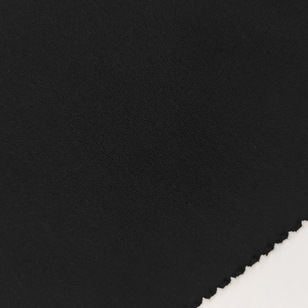 Custom Black Organic Cotton Modal Kids Knit Single Jersey Fabric for Baby Bibs T Shirts