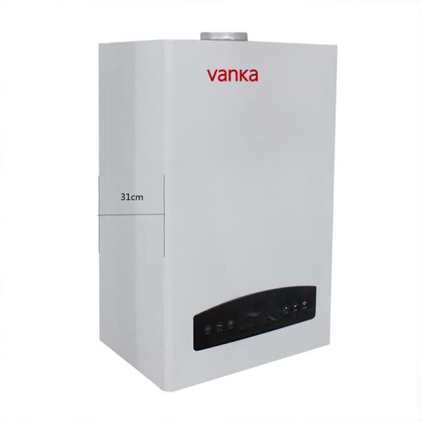 Radiador de parede pendurado Combinado de caldeira a gás aquecedor de água 24KW Com sistema de aquecimento