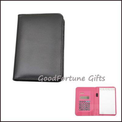 Sell PU leather memo pads with calculator diary printed logo