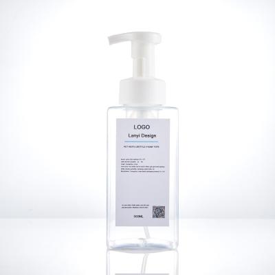 Garrafa retangular da bomba da espuma 550ml do ANIMAL DE ESTIMAÇÃO 42mm