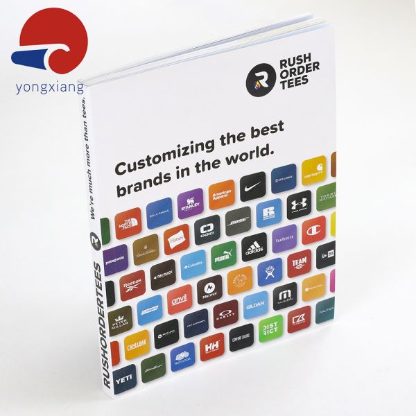 80gsm - 200gsm Corporate Catalog Full Color Promotional Booklet Printing
