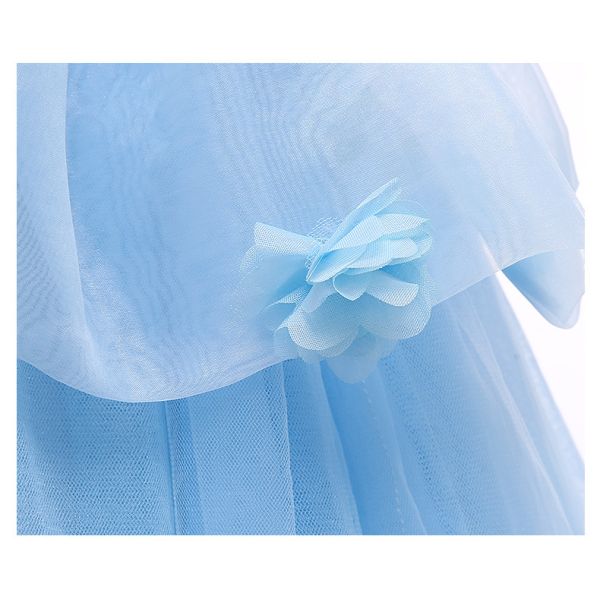 Girls Princess Dress Girls Lace Evening Dress Summer Children'S Clothing