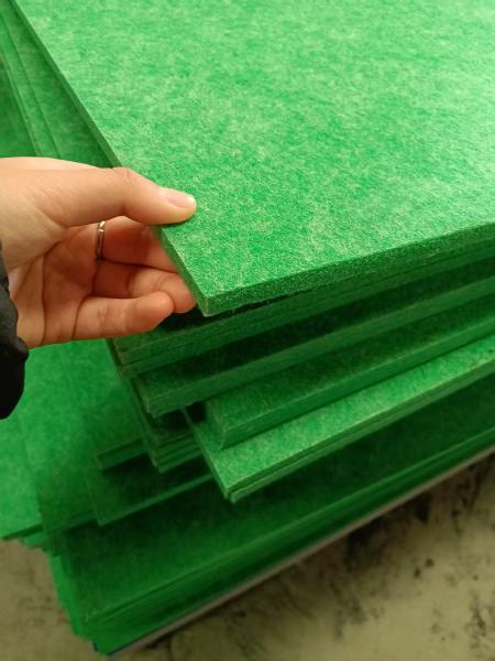 9mm 12mm Acoustic PET Felt Panels Soundproofing Wall Decor Recording Room Board