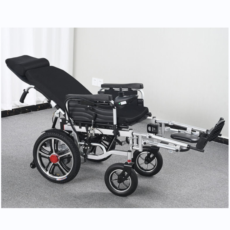 Best Quality 140kg Electric Wheelchair New High Power Power Wheelchair Foldable Aluminum Lightweight Wheelchair
