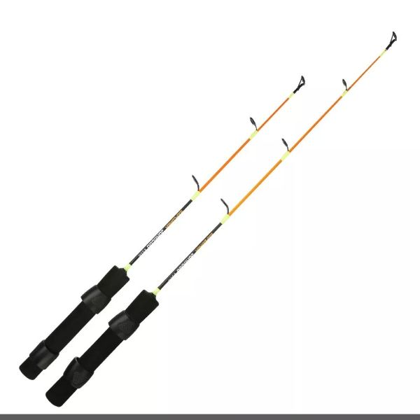 Portable Mini Carbon Fiber 45CM 55CM Ice Fishing Rod