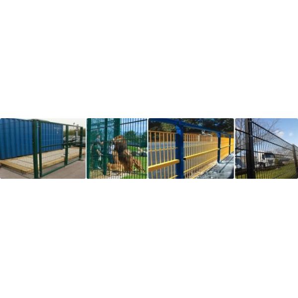 Ornamental Sports Field 0.63m Twin Wire Mesh Fencing