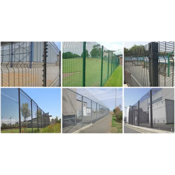 Heavy Duty Cheap Plastic Metal Garden Prison Railway Station High Security 358 Anti Climb Wire Mesh Fence For Sale