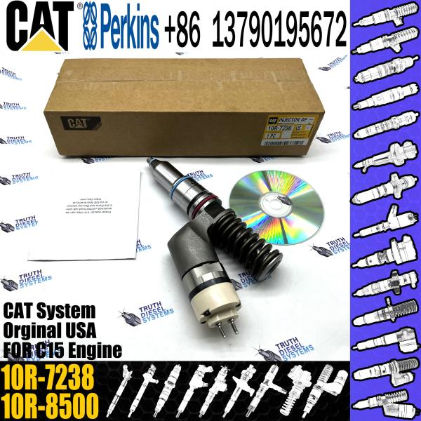Injecteur de carburant commun 246-1854 de rail de moteur de pression 2461854 10R-7238 pour CAT C15 3508C 3512C