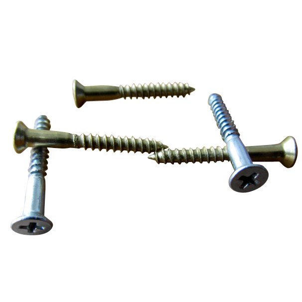 Countersunk Head Brass Plated Screws DIN97 Stainless Steel Wood Screws Customized