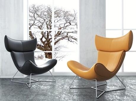 Imola Chair with Stool Vintage Chair Single Sofa Hotel Lobby lounge Armchair