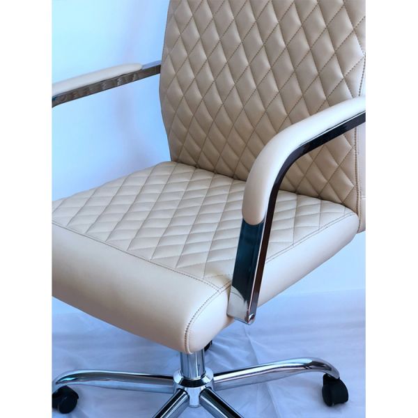 Factory Customized Presidential High Back Leather Office Chair Fabric Upholstery Swivel Chair