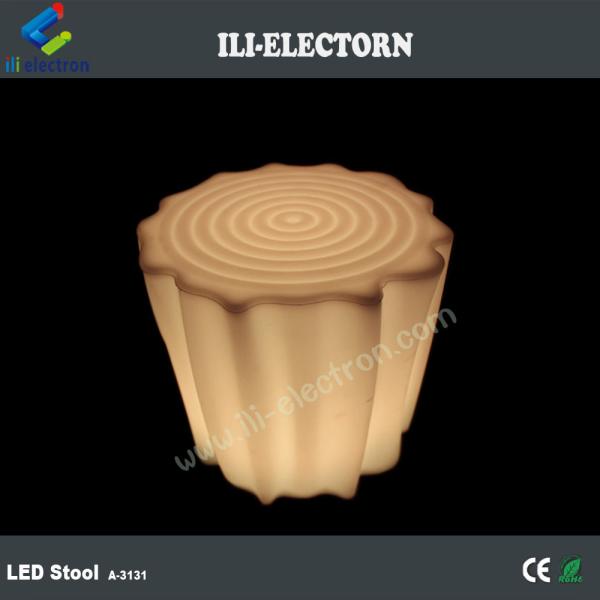 Stylish Muti-Color RGB  Illuminated LED Glowing Stool Waterproof IP65
