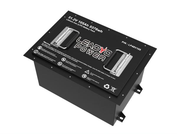 51.2V 105Ah Carrinhos de Golf Bateria LiFePO4 integrada BMS 48v Lifepo4 Bateria de Carrinho de Golf