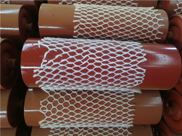 Heavy Duty Steel 400mm Conveyor Roller Idler Rubber Disc