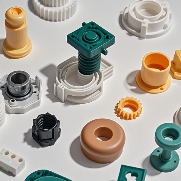 OEM Precision CNC Machined Plastic Parts With Smooth Surface 0.005-0.01mm