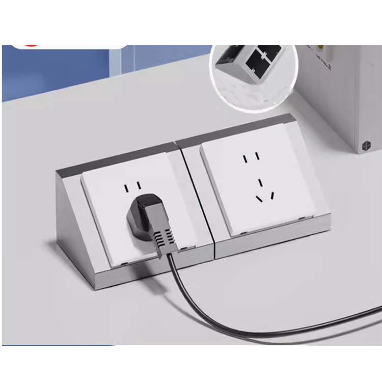 Corrosion Resistant Power Socket Box Desk / Bench Electric Socket Box For Laboratory