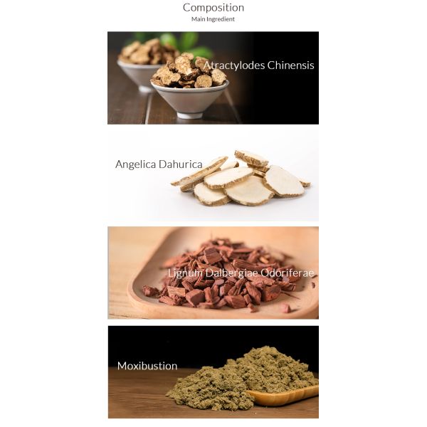 Chinese Herbal Medicine Pure Moxa Stick Smokeless and Natural for Moxibustion Therapy