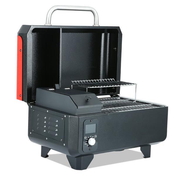 Fácil de limpar 8 em 1 Grill Elétrico Grill de Pellet de Madeira para Cozinha Portátil ao Ar Livre