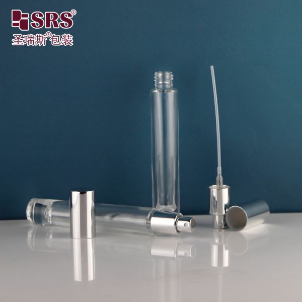 Round Luxury Empty Cosmetic Perfume Fragrance Travel Spray Bottle 10ml