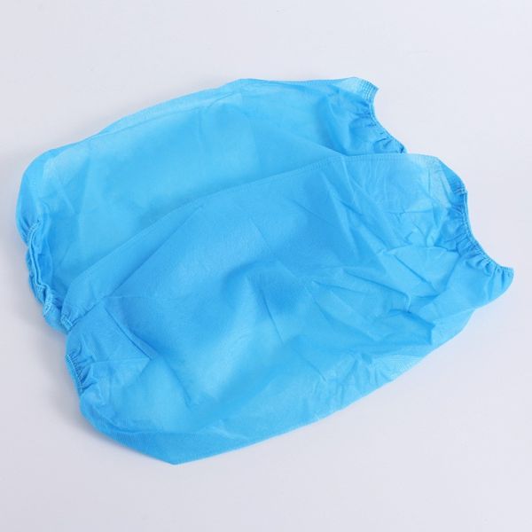 Hubei Haixin Non-woven Disposable Sleeve Cover Suppliers PP PE Waterproof and Anti-Slip Gloves Wholesale Isolation Over Sleeves