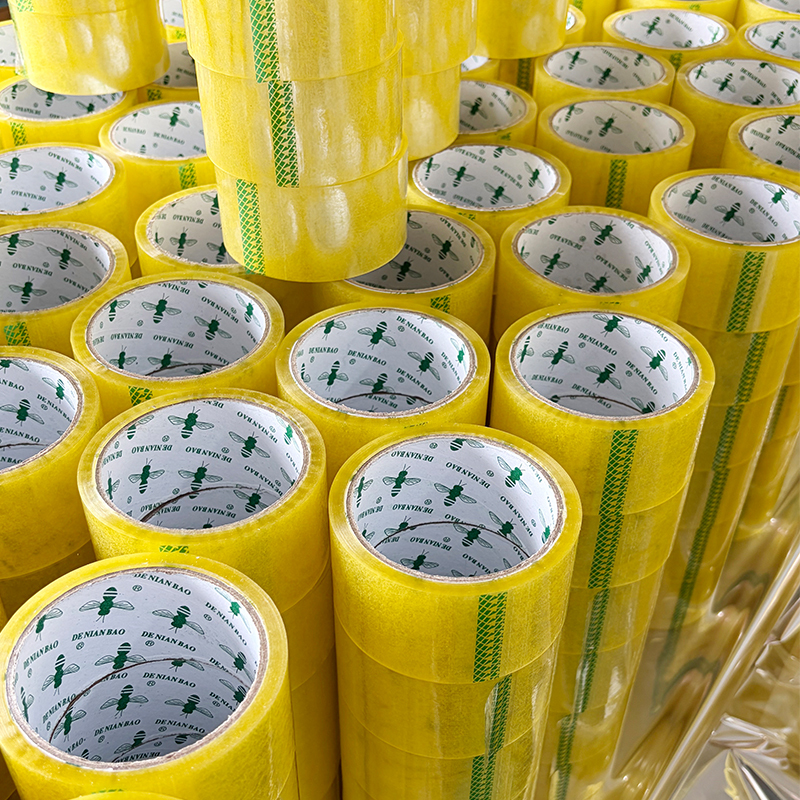 Hot Sale Quality Clear Acrylic Adhesive BOPP Adhesive Sealing Tape 