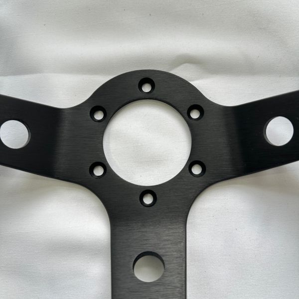 90 MM Dish Suede Steering Wheels For Rally And Drifting With High-strength 6061 Aluminum Spokes