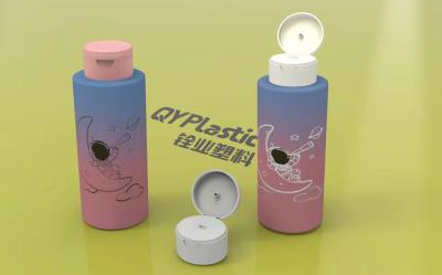 Family Group Shampoo Plastic Bottle For Body Wash 200ml 1000ml Amber Color Lotion Pump