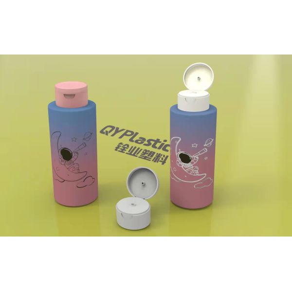 Family Group Shampoo Plastic Bottle For Body Wash 200ml 1000ml Amber Color Lotion Pump