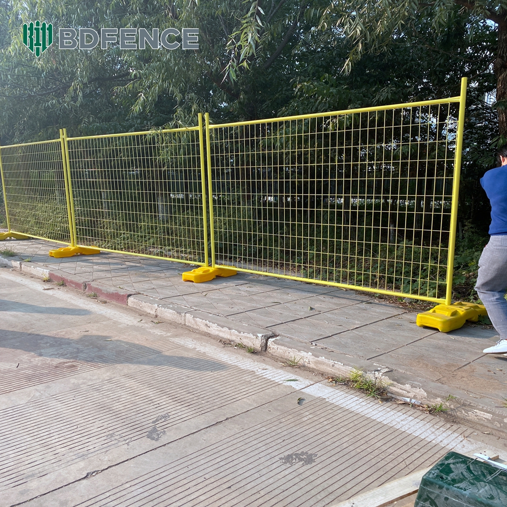 Galvanized Temporary Fence Rust‑Resistant