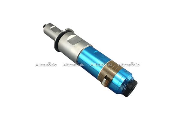 transdutor da soldadura ultrassônica de 20Khz 1500W com o impulsionador de aço para a máquina de soldadura