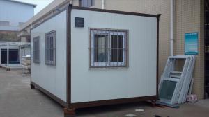 Portable Prefabricated Steel Structure Security Container Modern Metal Guard