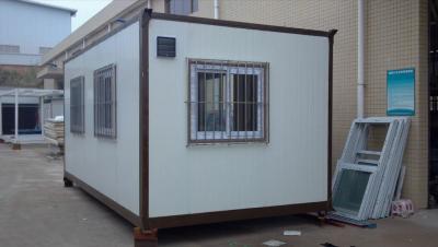 Portable Prefabricated Steel Structure Security Container Modern Metal Guard