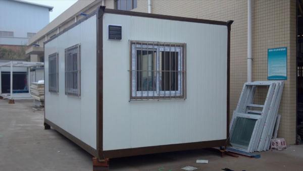 Portable Prefabricated Steel Structure Security Container Modern Metal Guard