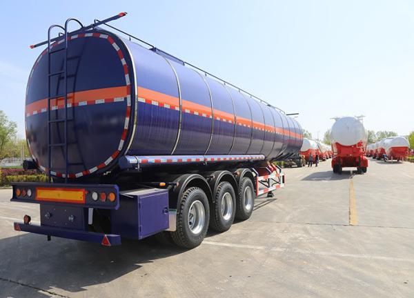50t-70t Heavy-Duty Fuel /Oil Tank Trailer Transport Truck ABS Anti-lock Braking System