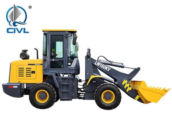Model LW300KV Compact Wheel Loader With Bucket Volume 1.5-2.5CBM, Loading 3000kgs, 92KW Engine Power