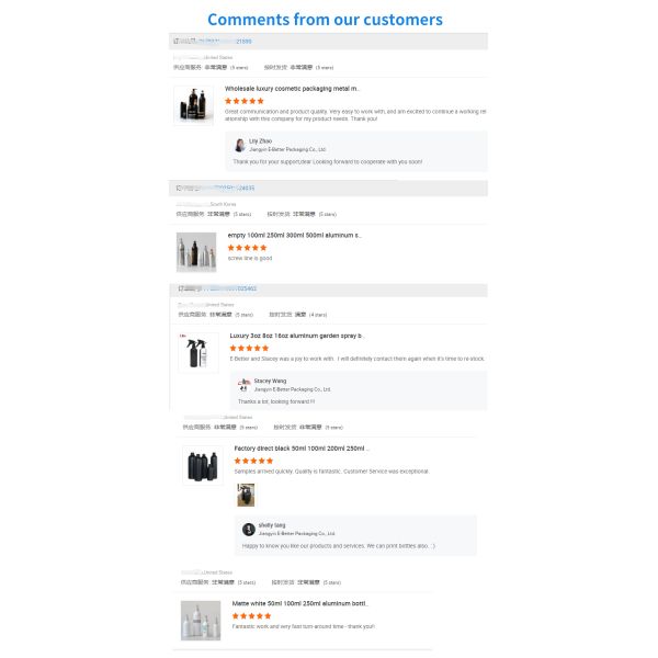 пуск 300ml распыляет алюминиевые косметические бутылки с равномерно покрывать