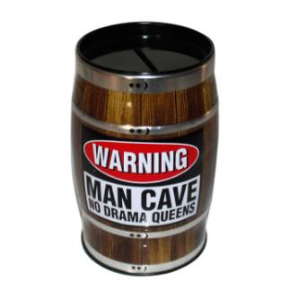 Custom Cylindrical Coffee Tin Cans With Valve 250 500g Screw On Lid