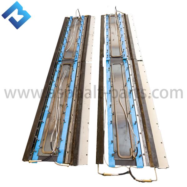 High Quality Basic SCREED Unit Stove AB600-2TP1(2073391) For Asphalt Paver Screed Plate Kit Material NM400 Hardox400