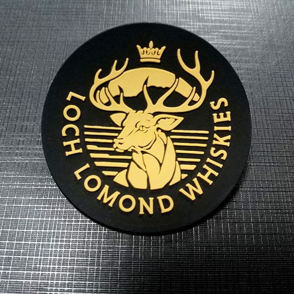 Передача 3D прессы жары текстурировала заплату Pvc логотипа мягкую пластиковую для одежды