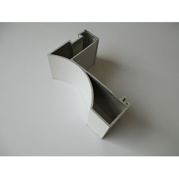 Economic Extruded Aluminum Kitchen Profile White Painted 1m - 7m Length